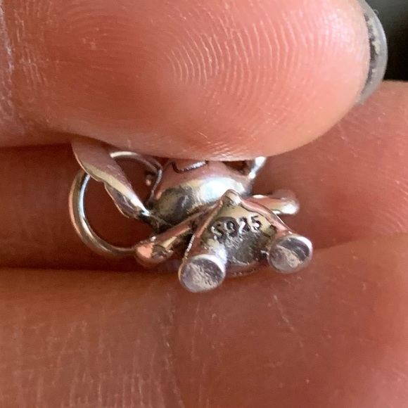 NWOT Stitch Pendant Dangle Charm Sterling Silver 925 - Picture 10 of 10